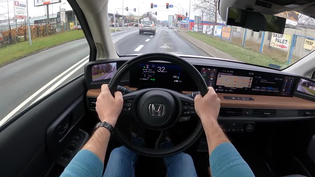 NEW Honda E (154HP) TOP SPEED, 0-100 | POV Test Drive