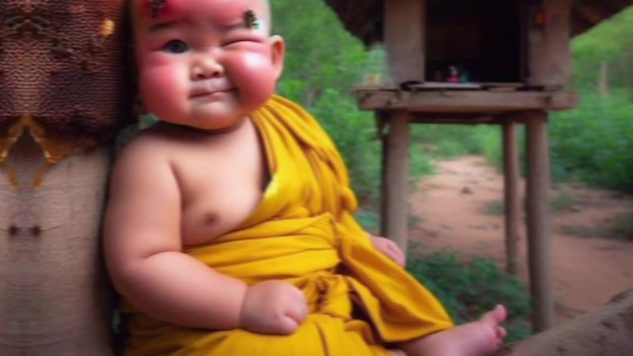 Little Monk So Cute 🌿🌵🥰so cute 🥰💕 monk video💖||cute baby monk #monk#cute #foryou #littlemonk #shivi