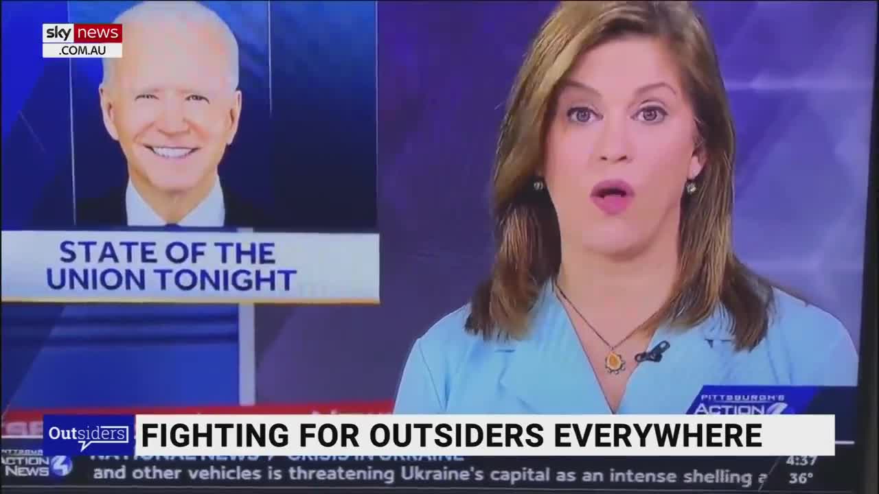 Joe Biden’s face pops up in broadcast ‘mistake’ about inappropriate touching