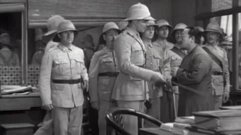 "They Met in Bombay" (1941) Clark Gable, Rosalind Russell, Peter Lorre