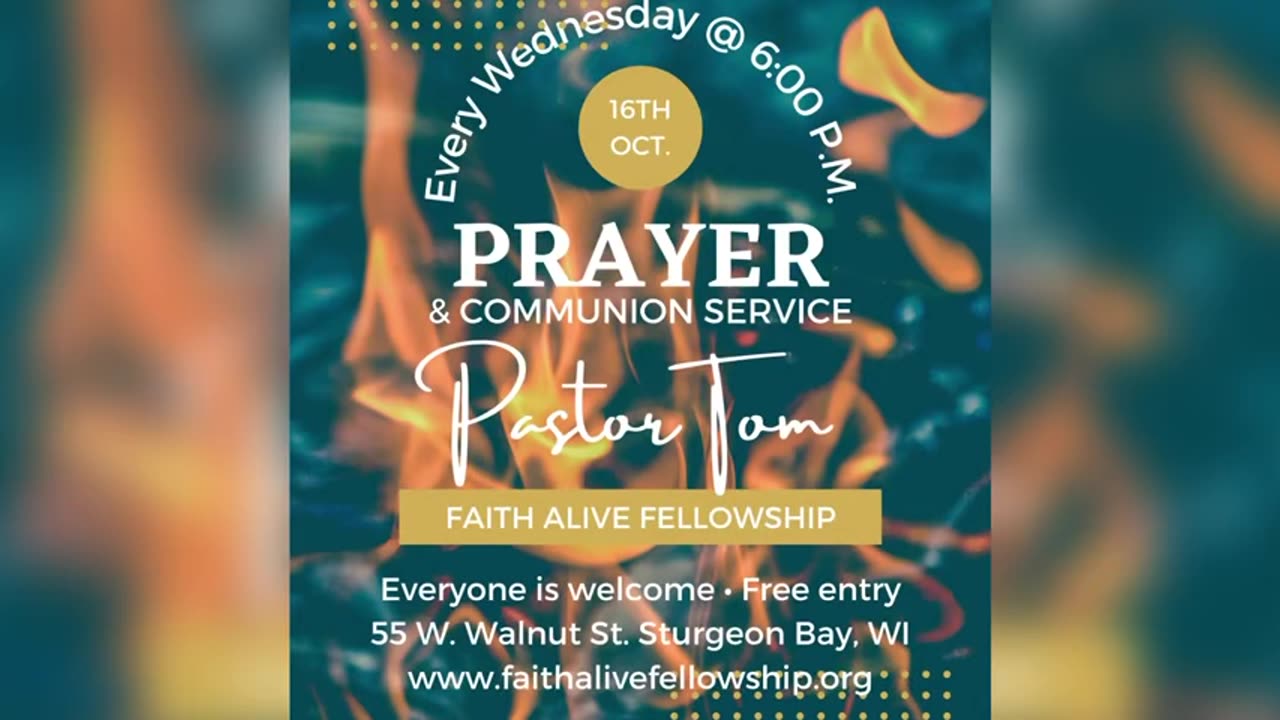 FAF Communion Service Wednesday Nights!