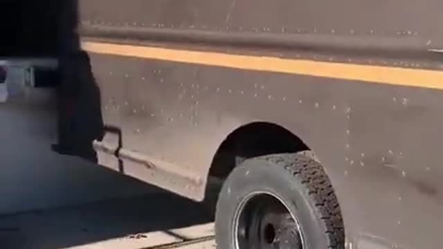 UPS not supposed to carry official election material