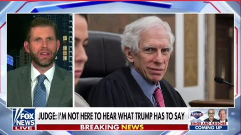 Eric Trump Speaks On New York Fraud Civil Case