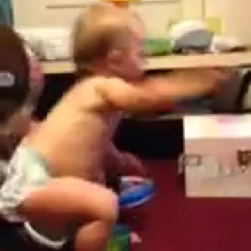 Baby Flashdances To Maniac