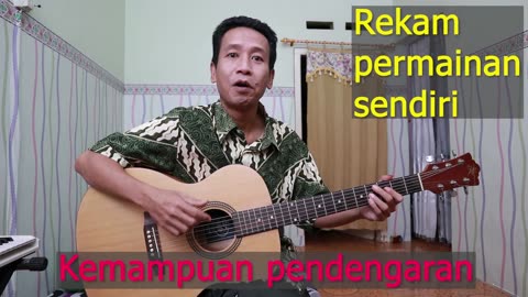 3 Aspek dalam belajar gitar