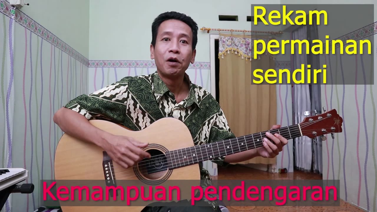 3 Aspek dalam belajar gitar