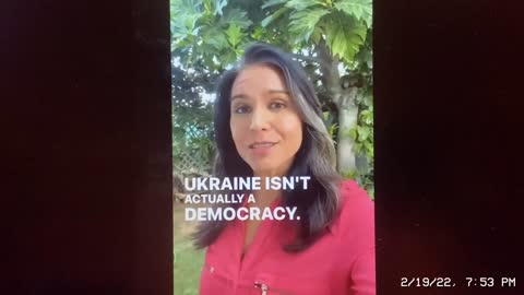 Ukraine According To Tulsi Gabbard - Liberal in Exile