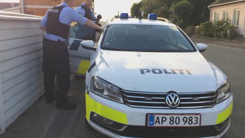 Danish Police Arrest Woman