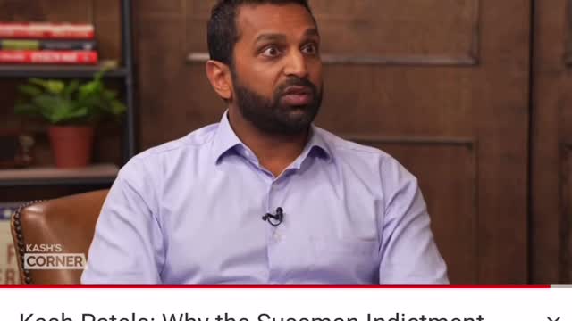 Kash Patel on the Sussman Indictment