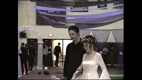 2000-01 WPHS Vids 125 Prom 091 Grand March Couple 64 by Glenn Strader