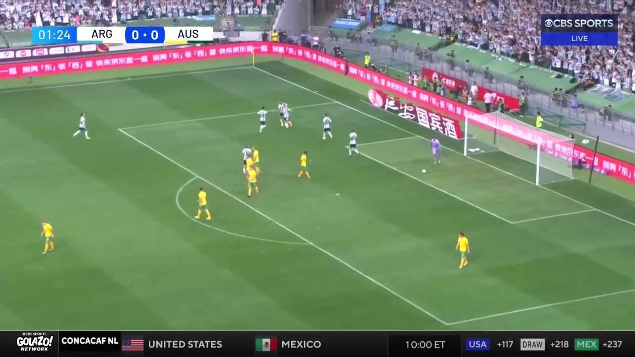 80 SECONDS GOALS LIONEL MESSI | ARGENTINA VS AUSTRALIA