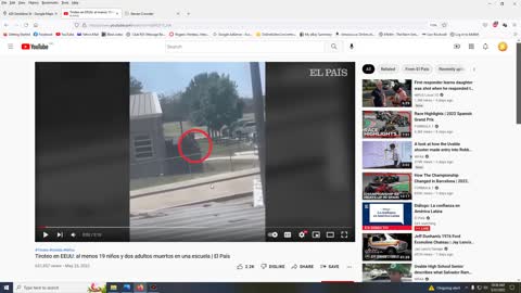 Texas shooting hoax - The grainy video camera