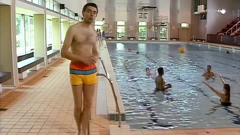 Dive mr bean, funny dude