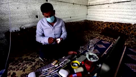 The Syrian dentist treating the displaced