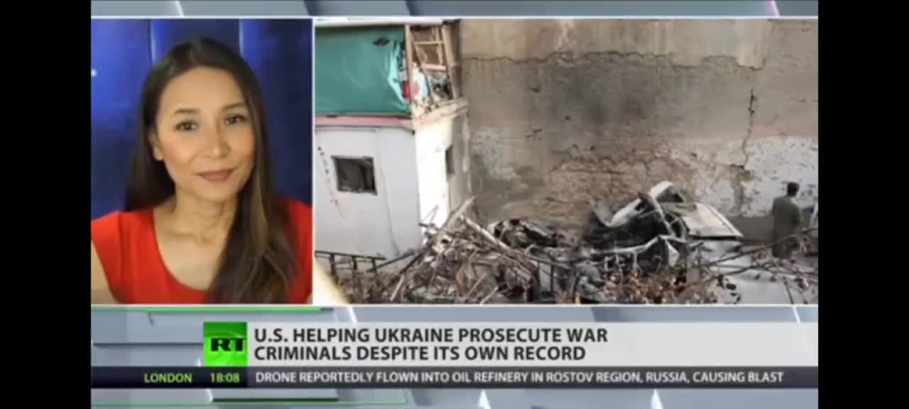 US "helping" Ukraine prosecute war crimes despite its own record.