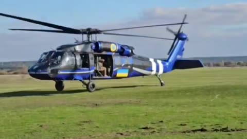 Incredible Video from Ukrainian Special Forces' Only Blackhawk Helicopter