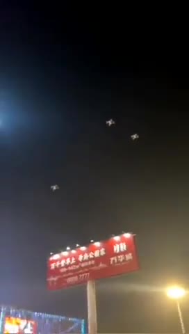 Drones falling from the sky