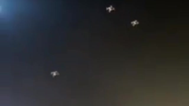 Drones falling from the sky