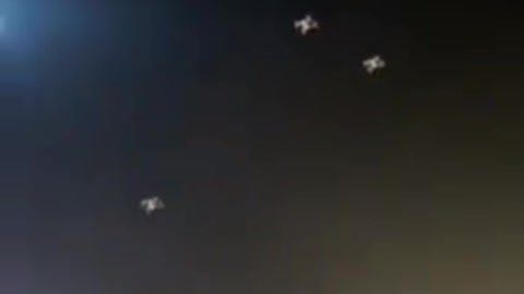 Drones falling from the sky