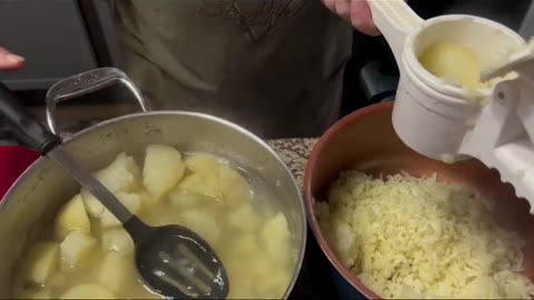 How to rice potatoes for Lefse