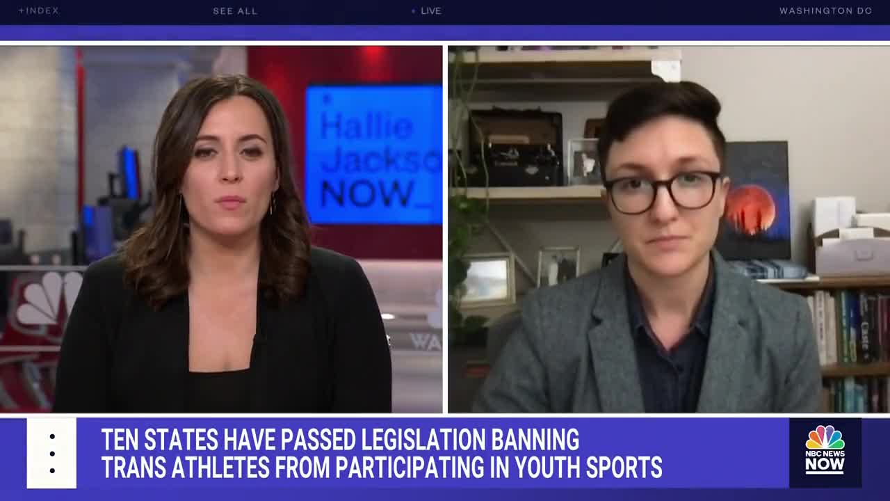 "Little scientific evidence" biological males have an advantage in women's sports: NBC News