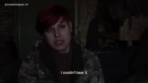 Female SNIPER tried to hide as nurse among the 160 Ukrainian marines surrendering at Mariupol