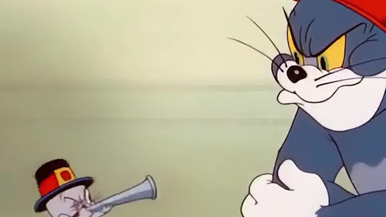 Hungry Little Mouse with Tom and Jerry