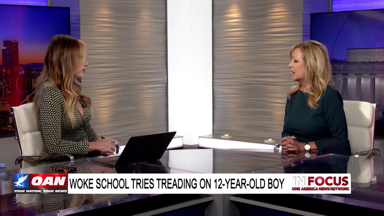 IN FOCUS: Woke School Tries to Tread on Based 12-Yr-Old Boy with Andrea Kaye - OAN