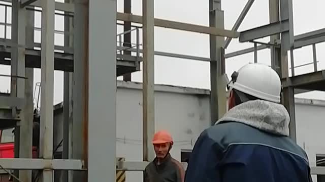 installation of metal structures