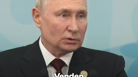 Putin afirma que en Ucrania hay fuga de armas al mercado negro