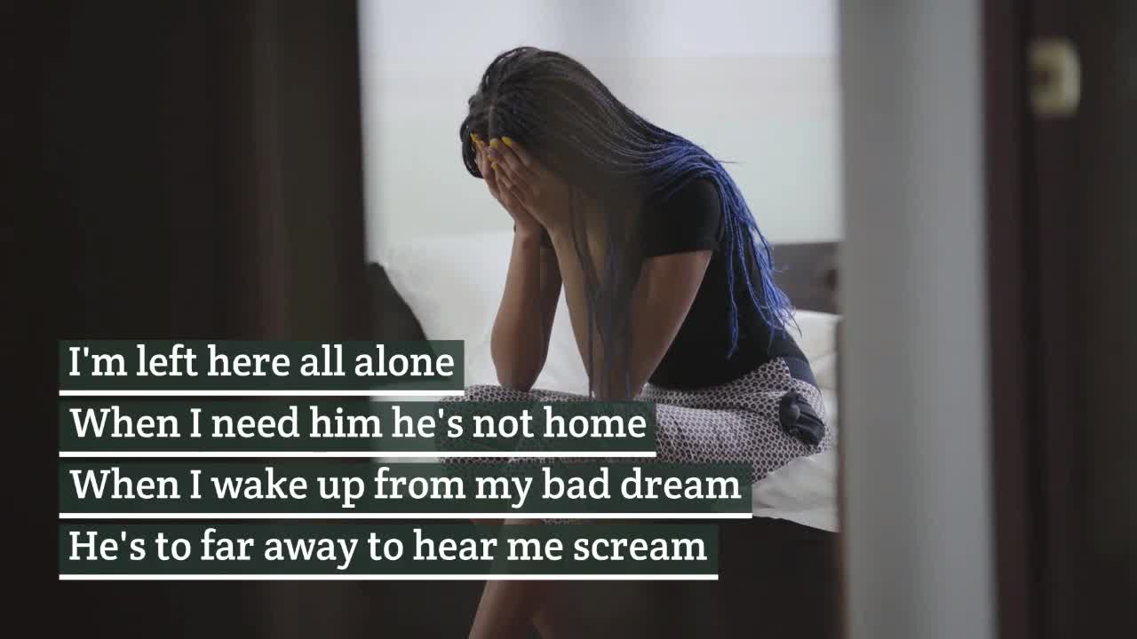 He is not home-Sad Love poem