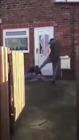 FAFO - Peeping Tom gets some vigilante justice from a pissed off husband..