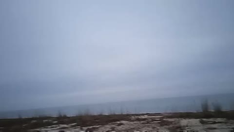 Cruise missile over Kherson