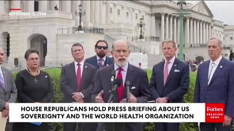 House Republicans rally against UN and WHO to keep sovereignty!