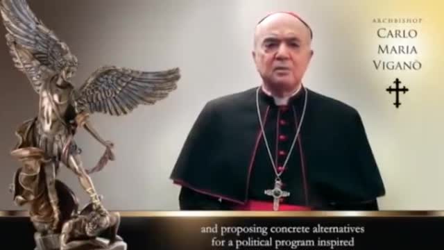 Archbishop Vigano's Urgent Message To Humanity To Resist The New World Order