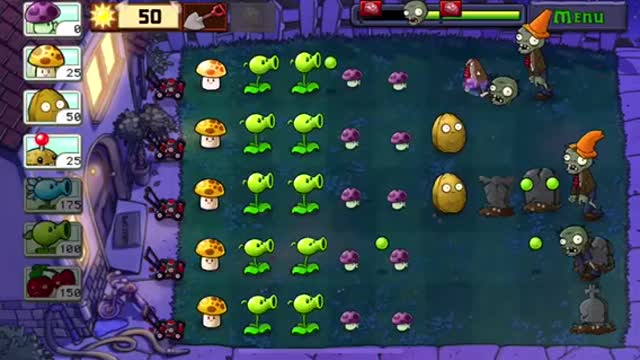 Plants vz Zombies - Night 2