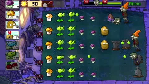 Plants vz Zombies - Night 2