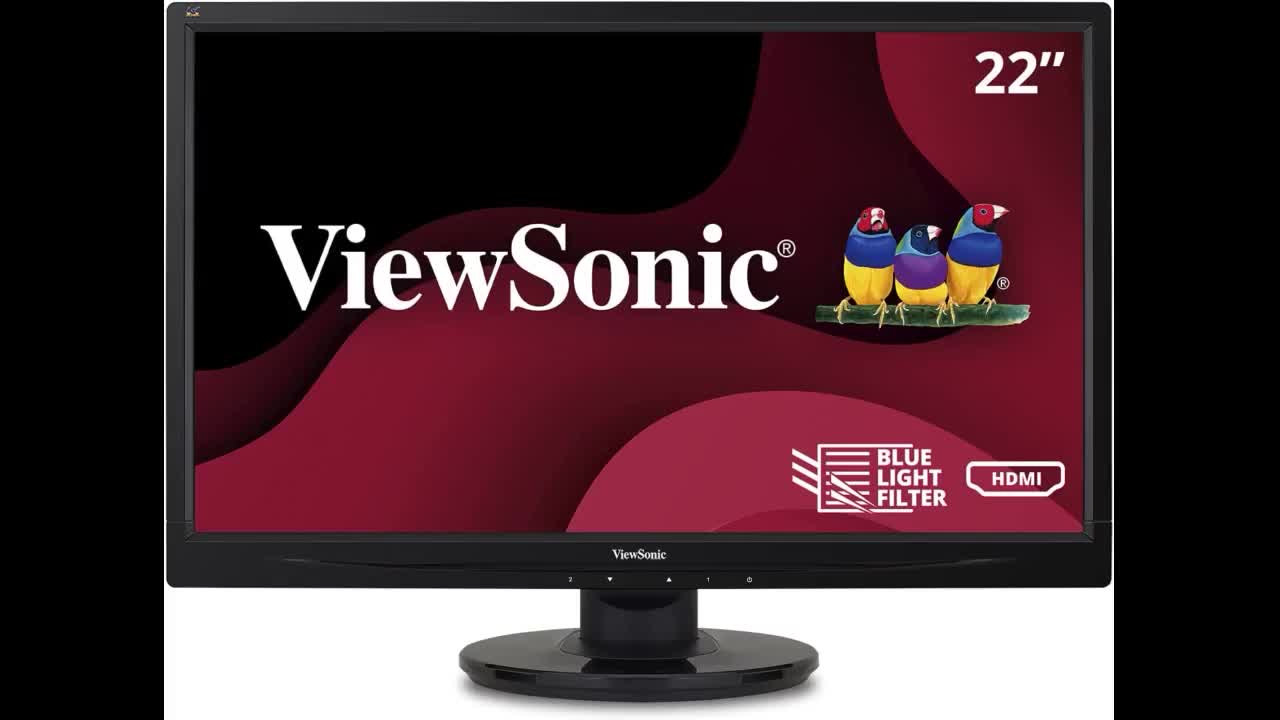 Review: ViewSonic VA2246MH-LED 22in 1080p LED Monitor HDMI, VGA (Renewed)