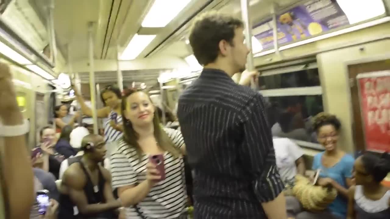 THE LION KING Broadway Cast Takes Over NYC Subway and Sings 'Circle Of Life'