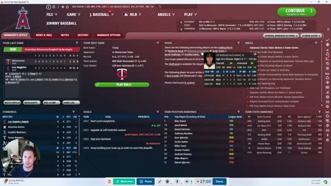 LA Angels - OOTP 22 - April trade!