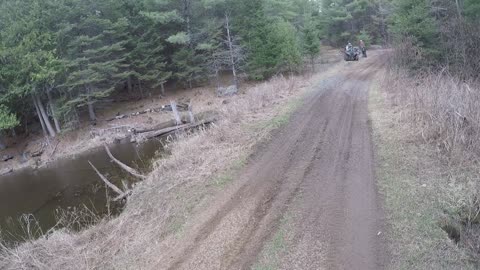 e107 Trail Ride on Dirt Bikes