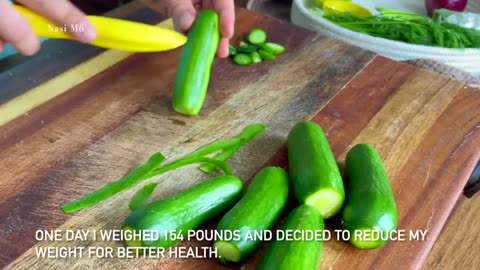 Salads that helped me lose weight, Part 1: Creamy Cucumber Salad