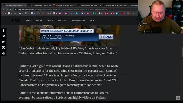 The left isn't hiding their racism against Thomas