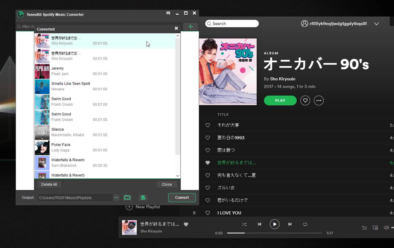 Play Spotify Songs on Windows Media Player
