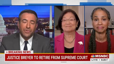 Mazie Hirono hopes SCOTUS will not make rulings "just based on" law and "will consider the impact" of rulings