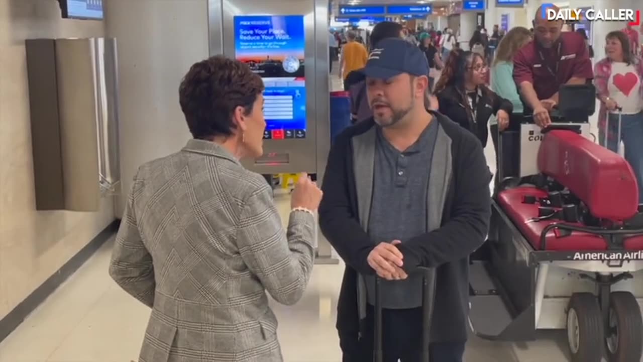 Just in : Kari Lake Confronts AZ Contender At Airport 🤣