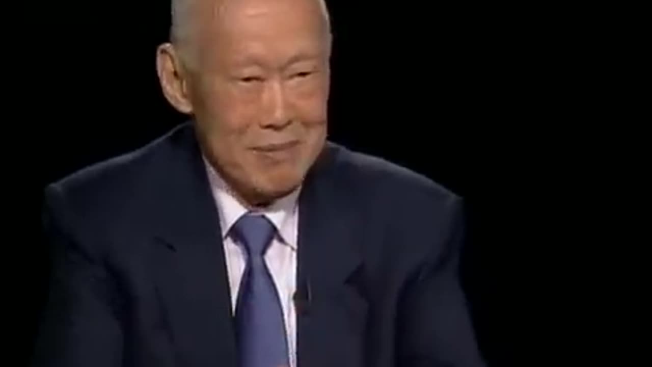 Lee Kuan Yew - Charlie Rose Interview (24th Sep 2004)