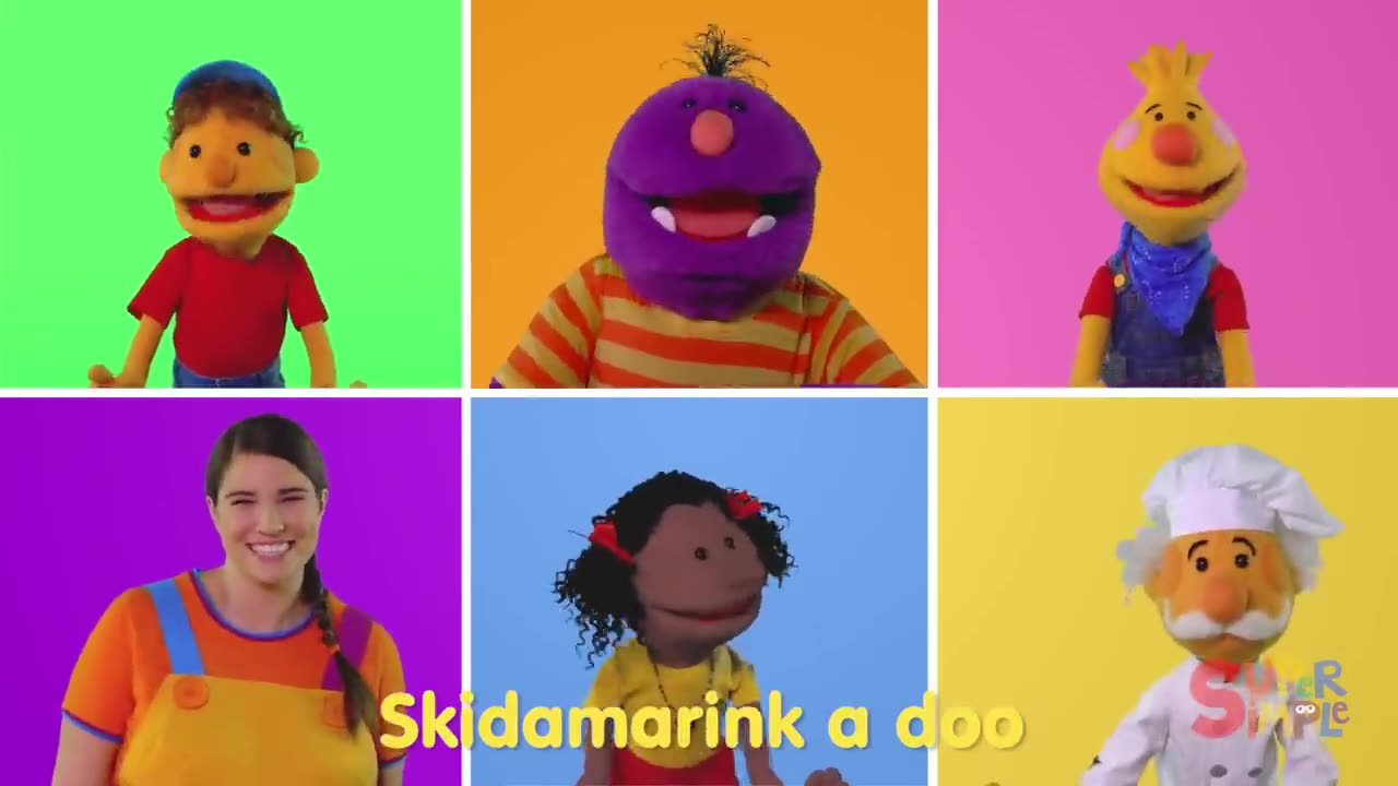 Skidamarink A Dink A Dink _ Nursery Rhyme _ Super Simple Songs