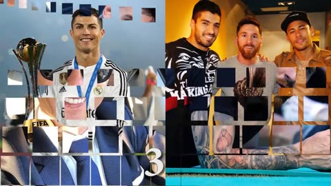 Cristiano Ronaldo vs Lionel Messi transformation 😊