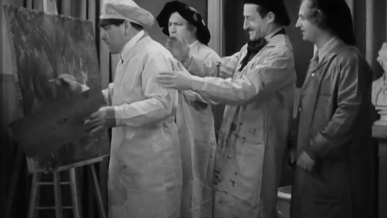 The three stooges - pop goes the easel